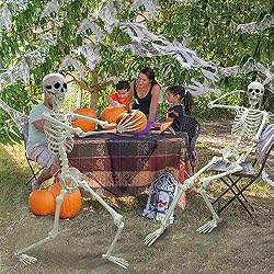 UMEELR 5.4FT Halloween Skeletons, Full Size