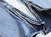 Men's Ripped Skinny Distressed Destroyed Zipper Slim Jeans Pants with Holes 8533