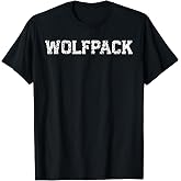 Wolfpack T-Shirt Tees Wolf Pack Shirt for Men Women Kids