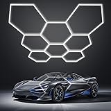 LZHOME Hexagon LED Garage Light: Super Bright