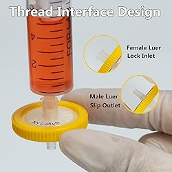 Syringe Filters Nylon Hydrophilic Filtration 0.45um