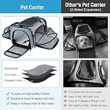 HowseHold Expandable Cat Carrier Soft Sided with Fleece Bed view 5