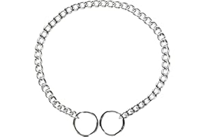 Hamilton Fine Choke Chain Dog Collar, 14-Inch
