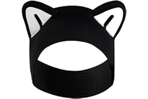 5M3M DIVING Diving Headband Cat Ears Swimming Headband for Women Kids, 2mm Neoprene Wetsuit Hood - Keeping Water Out - Hold Earplugs in - Secure Ear Plugs for Scuba Dive Snorkeling Swimming Surfing