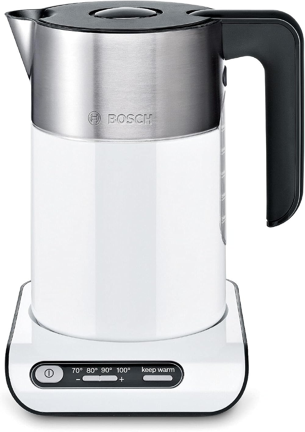 Bosch Styline TWK8631GB Kettle 1.5L 3000W Variable Temperature White