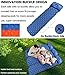 Ultralight Sleeping Pad with Innovation Buckle Design Built-in Pillow Inflatable Camping Pad Mat Long-lasting Waterproof Suitable for Camp Sleeping Bag Hammock Tent Perfect for Camping Picnic