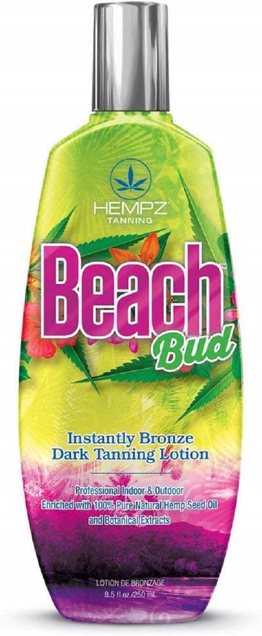 Hempz Beach Bud Instantly Bronze Dark Tanning Lotion 250ml