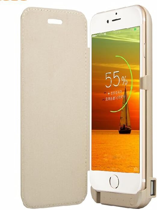 Sanday® iPhone 6S/6 Caja de la batería, 7000 mAh Batería Externa Power Pack con