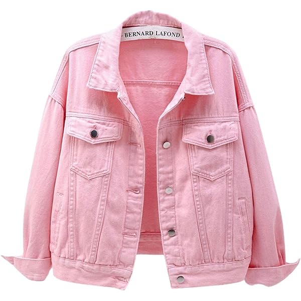 CRONOS WOMEN NYLON TRUCKER JACKET ピンク CRONOS WOMEN NYLON TRUCKER JACKET ピンク