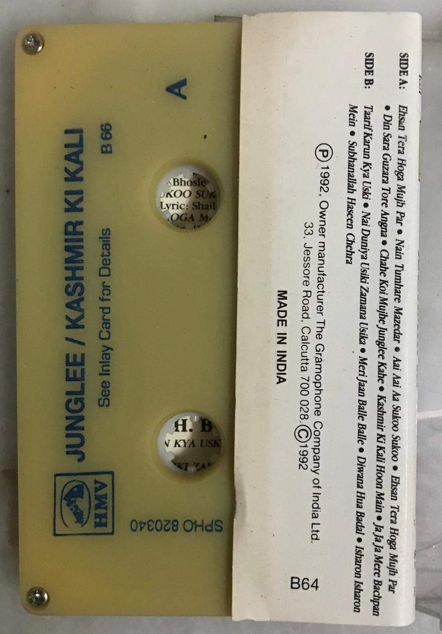 Buy Junglee Kashmir Ki Kali Online At Low Prices In India Amazon Music Store Amazon In buy junglee kashmir ki kali online at