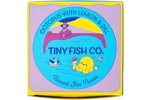 Tiny Fish Co. Octopus with Lemon & Dill | Wild Caught in the Waters of the Pacific Northwest - 3.5oz