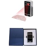 Qmislia Virtual Projection Keyboard-Laser Projection Bluetooth Wireless Keyboard for Smart Phone PC Tablet Laptop…