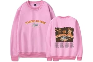 GZXIAWUC Maddox Batson Live Worldwide Tour Sweatshirt Long-Sleeved Pullover Casual Clothes