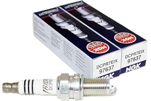NGK Iridium IX DCPR7EIX Spark Plugs Compatible with 1999-2016 Harley Davidson Twin Cam (Pair)