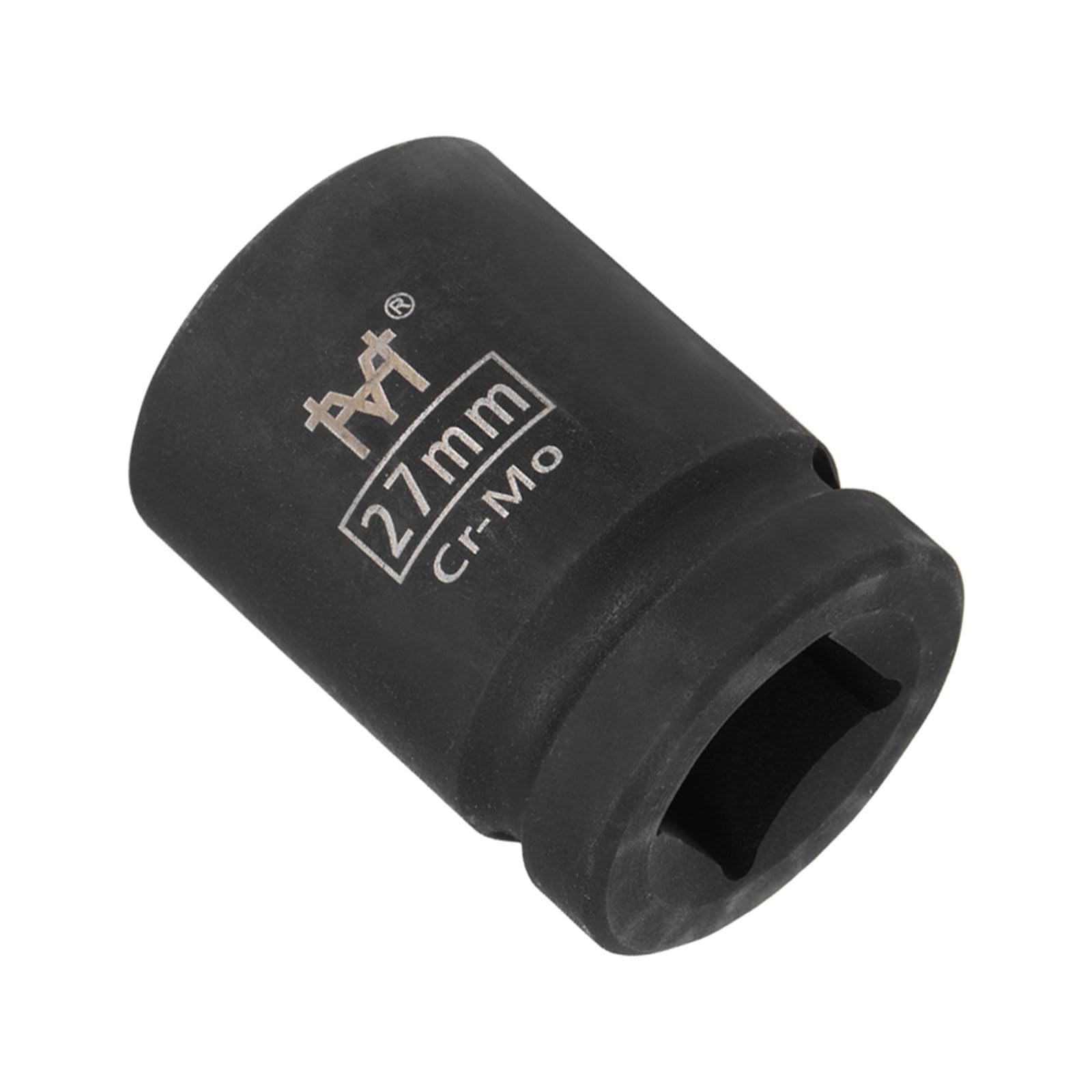 CoCud Shallow Impact Socket, 3/4" Drive 27mm Socket, Cr-Mo Steel Hex Wrench Socket - (Applications: for Home Maintenance)