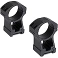 Monstrum High Profile Picatinny Scope Rings with See-Through Base