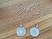 Ceiling Fan Pull Chain Set - Includes 1 Light and 1 Fan, 3 cm Coin Set - Each Include Ceiling Fan Connectors and 12 Inch Chains