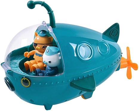 Amazon Co Jp オクトノーツ潜水艦おもちゃランタンフィッシュボートフィギュアモデル人形オクトノーツおもちゃ子供の誕生日プレゼント おもちゃ