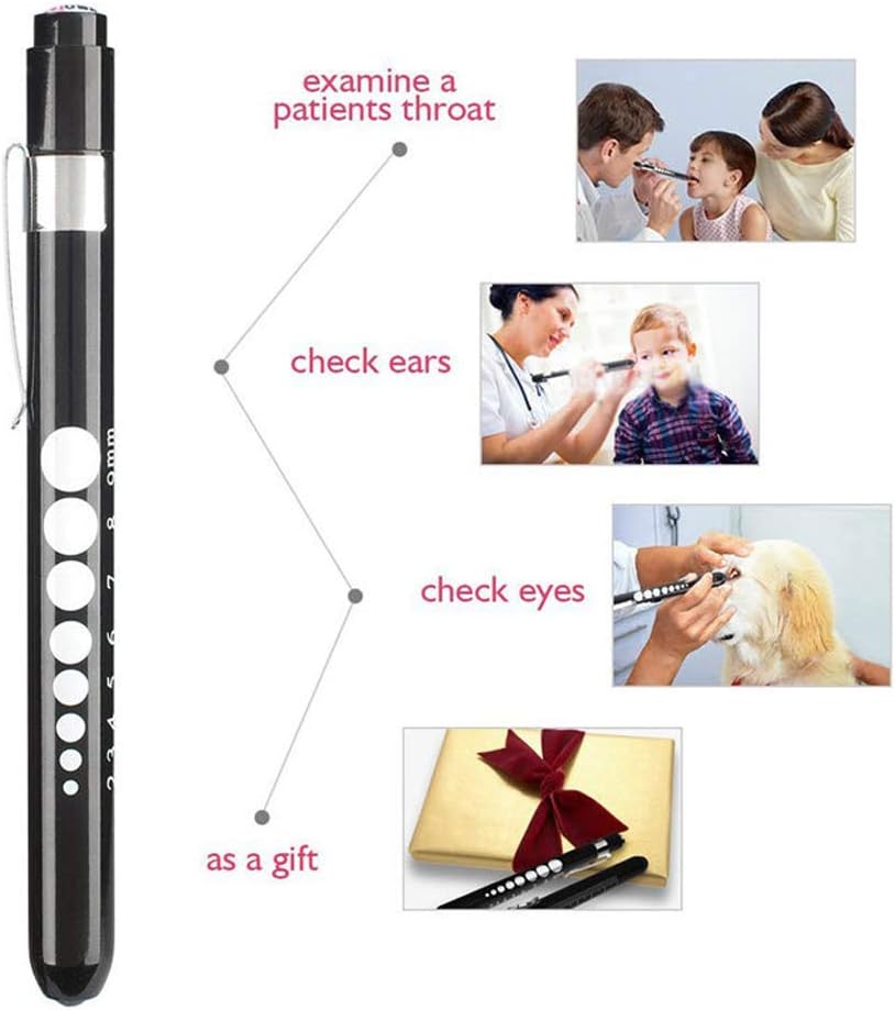 Torcia Penna LED, LED Penlight Luce Diagnostica Con Il