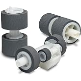 Upgraded B12B813561 Scanner Exchange Roller Kit, Feed Roller Kit Compatible with Epson DS-510 DS-520 DS-560