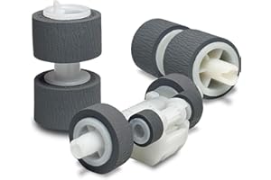 YJMKOI Upgraded B12B813561 Scanner Exchange Roller Kit, Feed Roller Kit Compatible with Epson DS-510 DS-520 DS-560