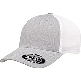 Flexfit 110M Mesh Trucker Mid-Profile Breathable Mesh Back Adjustable Snapback Cap | Bulk Pack Available
