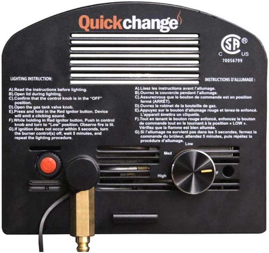 review Icon Grills Quickchange Gas Insert for Natural Gas & Charcoal Grills