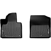 SMARTLINER Custom Fit All Weather 1st Row Floor Mat Liner Set Compatible with 2021-2023 Hyundai Santa Fe