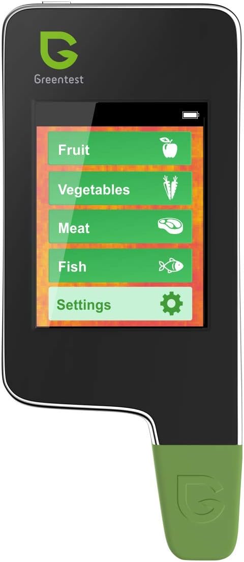 G Instant Read Digital Fresh Meat,Fruit,Vegetable Nitrate Tester & Meter Combo for Food (Black) 2FB
