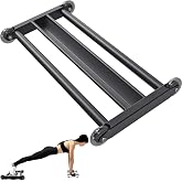 Lifeswell Glute Ham Glider, Hamstring Roller with V Bar | Smooth Wheels, Supports Hamstring Curls, Ab Glider Workouts, Helps Build Core and Lower Body Strength