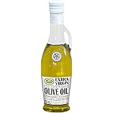 KORVEL Greek Extra Virgin Olive Oil, Amphora 250ml (8.45 fl oz) – 2 Pack – Premium Cold Pressed Greek EVOO in Elegant Glass Bottles