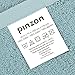 Amazon Brand – Pinzon Organic Cotton Bathroom Washcloths, Set of 12, Spa Blue