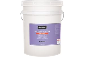 SAMMONS PRESTON Bon Vital' Original Massage Lotion for a Versatile Massage Foundation to Relax Sore Muscles & Repair Dry Skin, Lightweight, Non-Greasy Formula to Moisturize and Repair Dry Skin, 5 Gal, Label may Vary