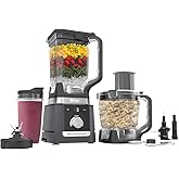 Ninja Deluxe Kitchen System, Blender with Auto-iQ, 2.6L Pitcher, 2.1L Food Processor, 710ml Single-Serve Cup, 7 Preset Progra