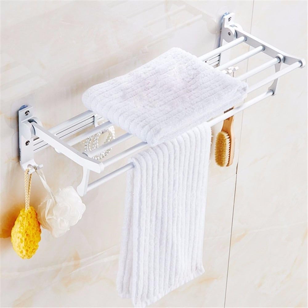 Toallero de acero inoxidable, para baño, apto para baños y ...