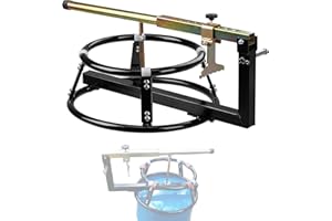 MOTOOS Tire Change Stand for 16in to 21in Tires Motorcycle Dirt Bike Bead Breaker Mount, Black