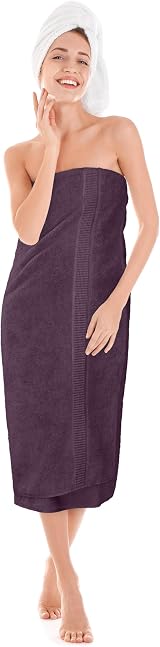 Utopia Towels Premium Jumbo Bath Sheet 90x180 cm 2 Pack Plum view 9