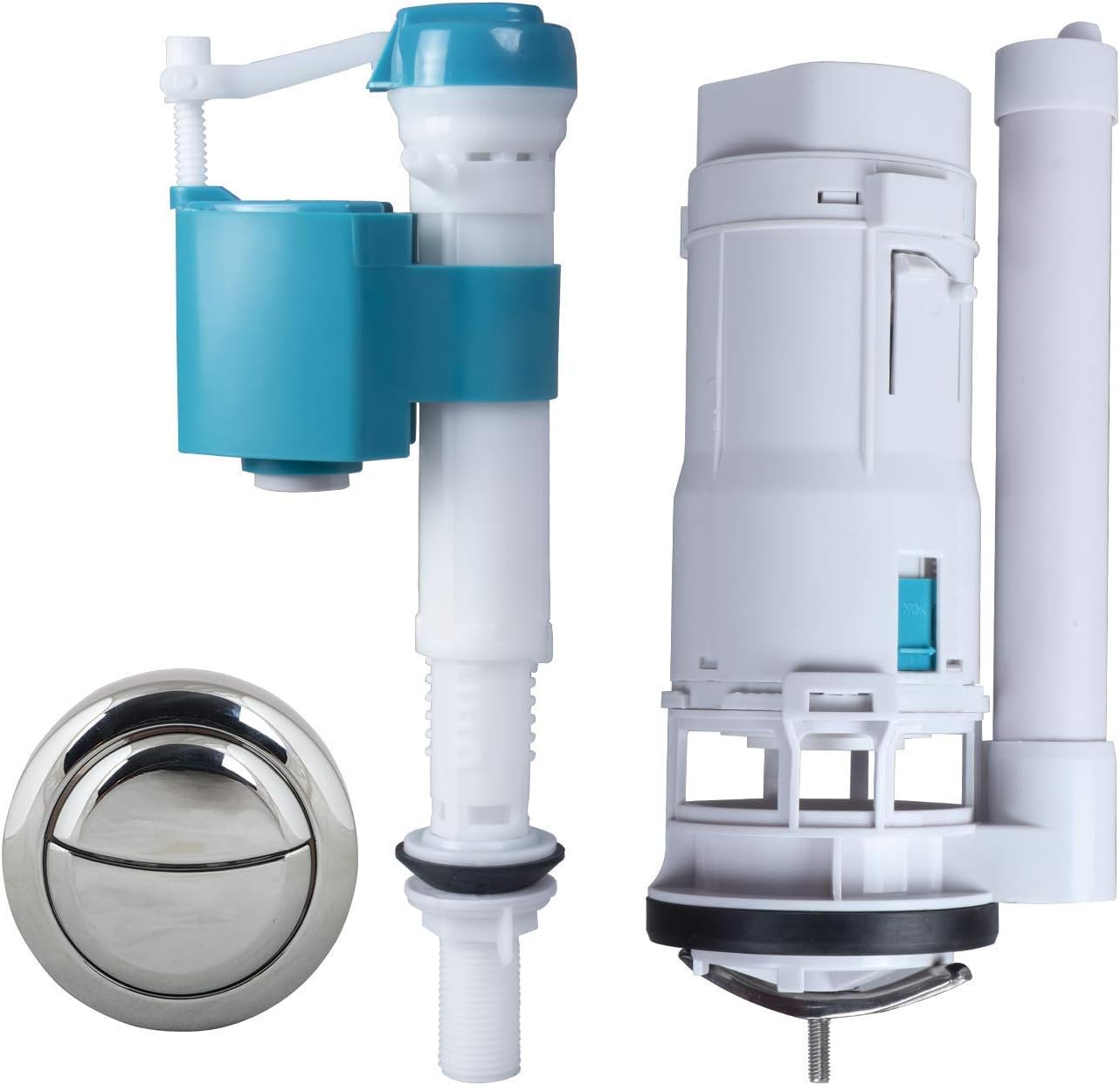 Bath Guru WaterSaving Plastic Dual Flush Valve, 8.26 inch Flush siphon 610 Bath Guru WaterSaving Plastic Dual Flush Valve, 8.26 inch Flush siphon 610