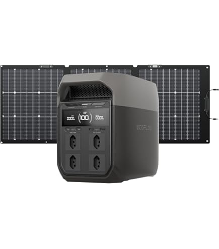Estação de Energia Portátil EF ECOFLOW DELTA 3 2000 Air, 1920Wh
