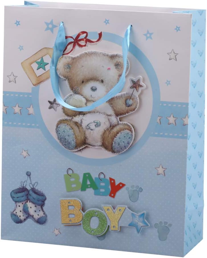 large baby boy gift bag
