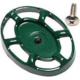 Arrowhead PK1295 Green Rubberized Coated Oval Handle and Self-Tapping Stainless Steel Screw