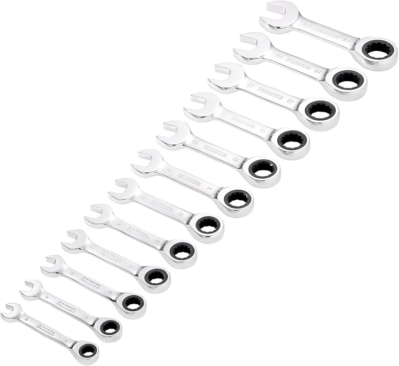 27931 HI-TORQ - Juego de llaves combinadas métricas (12 piezas)