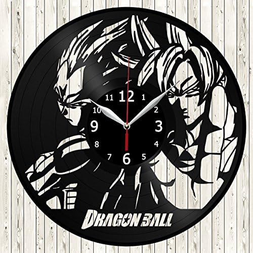 Dragon Ball Z Dragonball Anime Manga Vinyl Record Wall Clock Decor Handmade Unique Original Gift