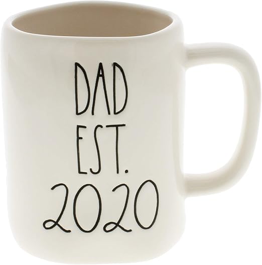 rae dunn mom dad mugs