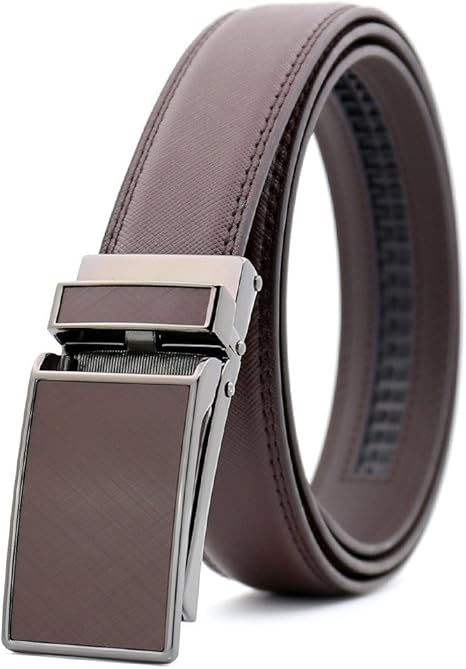 Amazon Co Jp ベルト メンズビジネス 紳士ベルト スーツベルト スーツに似合う男性ベルト 男性 ベルト コマース カジュアル レザー 自動バックル に適して すべて 季節と場所 紳士 スーツ ベルト ファッション 就職祝い ギフト Color Brown ホーム キッチン