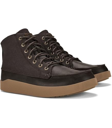 Amazon.com | OLUKAI Mens Papaku Chukka Boots Dark Wood/Dark  display picture 1