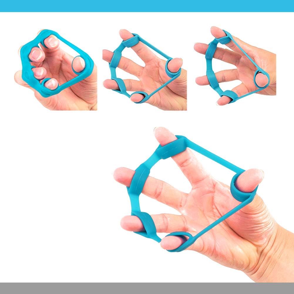 ZANPOON Finger Workout Stretcher Exerciser, Guitar Finger Strengtheners and Rock Climbing Trainer, 3 Different Levels - Image 4