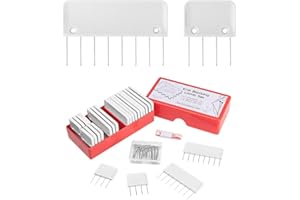Knit Blockers - ﻿﻿Knitting Blocking Comb Kit: 25 Pcs Efficient Sewing Knit Blockers Combs & 50 Pcs Kniting T Pins & 1 Pcs Tap