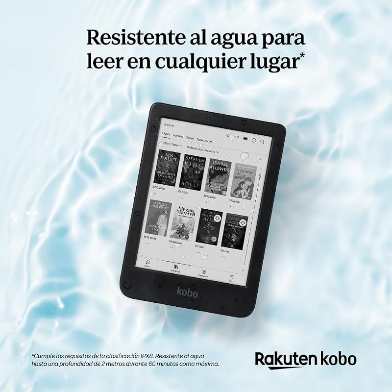 E-book rakuten n365-ku-bk-k-ep preto 16 gb