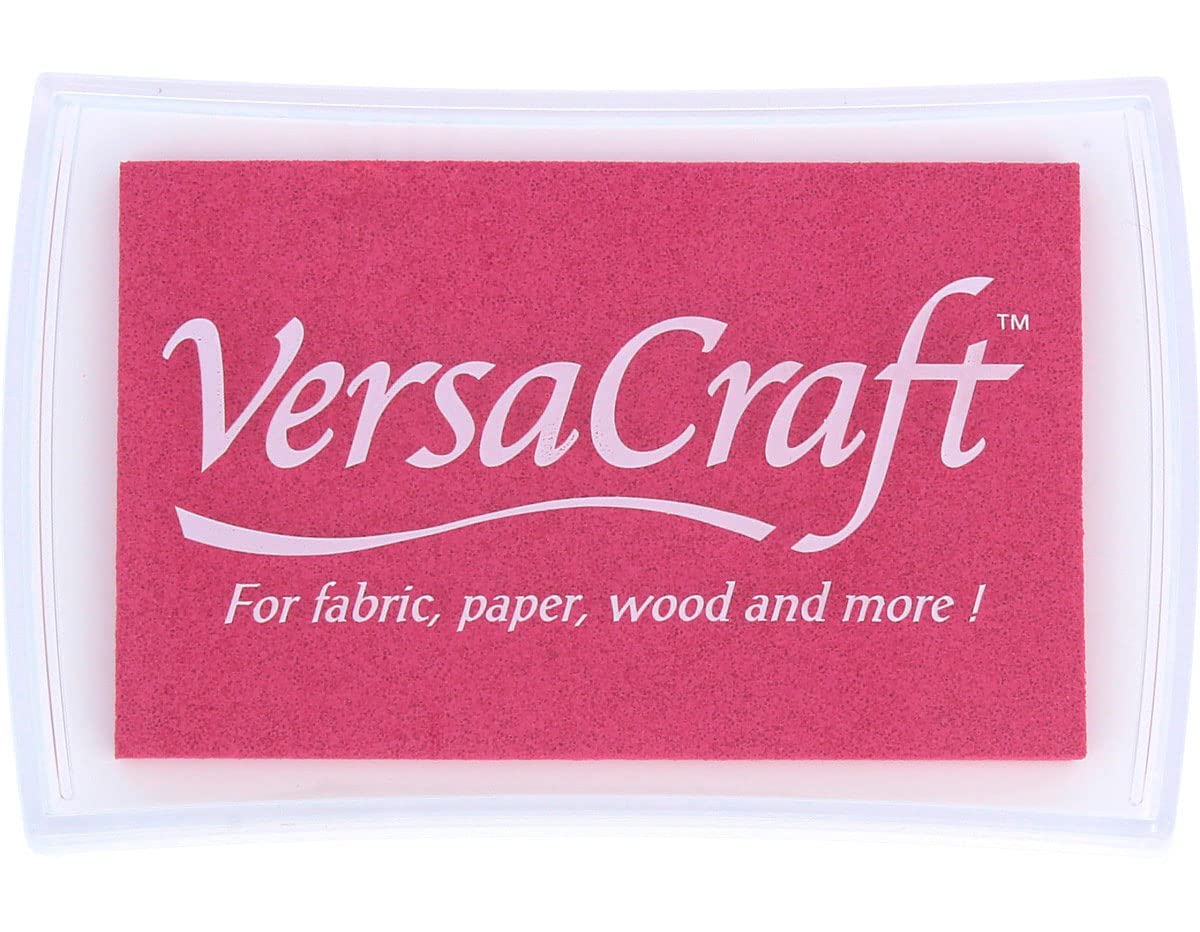 Versacraft Ink Pads for Stamps, Cherry Pink — image 1
